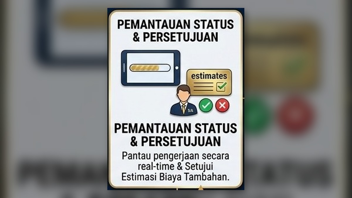 Pemantauan status dan persetujuan