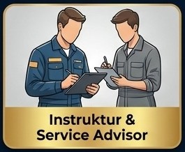 Instruktur dan Service Advisor